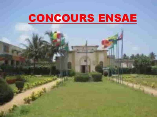 Resultats Concours ENSAE de Dakar Concours d'entré à l'ENSAE 2023-2024.