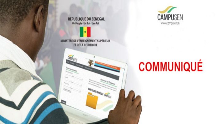 campusen-orientation Inscription sur la plateforme Campusen 2025-2026 – Orientations - orientation.campusen.sn